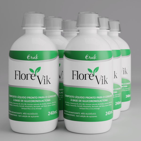Kit Florevik Suplemento para Saúde Digestiva - 6 Unidades