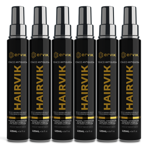 Kit Tônico Capilar Hairvik Masculino - 6 Unidades