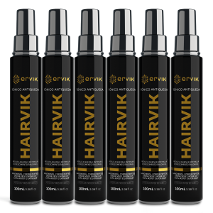 Kit Tônico Capilar Hairvik Masculino - 6 Unidades